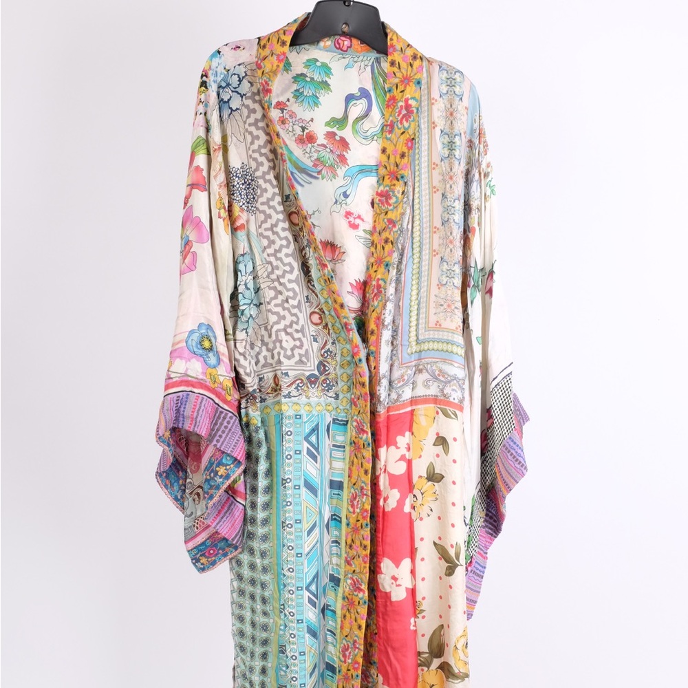 Johnny Was Silk Kimono